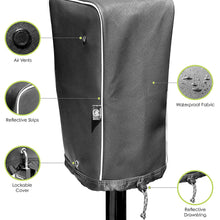 Trailersphere Easy Cover Universal Electric Tongue Jack Protective Cover for Trailer, RV, Camper, Sun and Waterproof