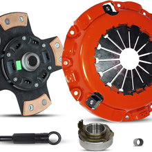 Clutch Kit Compatible With Rx-8 Grand Touring Gt R3 Sport 40th Anniversary Edition Base Shinka 2004-2011 1.3L R2 GAS Naturally Aspirated (4-Puck Disc Stage 3; Rotary 13B-Msp 6 Speed; 10-061RCB4)
