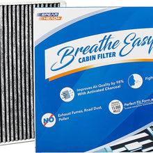 Spearhead Premium Breathe Easy Cabin Filter, Up to 25% Longer Life w/Activated Carbon (BE-161)