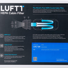 LUFTT HEPA & Carbon Combined Cabin Air Filter LHC126 - for Hyundai/Kia, Fits Palisade (97133-S8100 replacement)