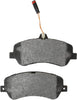 Bosch BE1406H Blue Disc Brake Pad Set with Hardware for Select Mercedes-Benz GLK250, GLK300, and GLK350 SUVs - FRONT