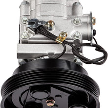 cciyu AC Compressor and A/C Clutch fit for Mazda Protege AC Clutch Compressor CO 10763C