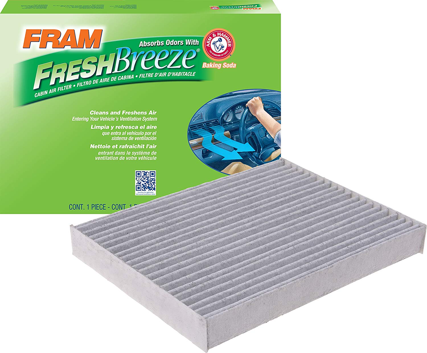 FRAM CF12002 Fresh Breeze Cabin Air Filter