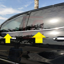 Sizver Polished Stainless Steel Window Sills Trims For 2014-2018 Chevy Silverado 1500 Crew 4DR GMC Sierra 1500/2500HD/3500HD