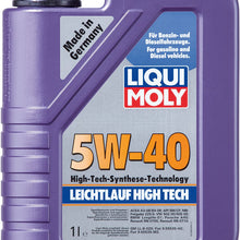 Liqui Moly (2331 5W-40 Leichtlauf High Tech High Ash Synthetic Engine Oil - 1 Liter Bottle