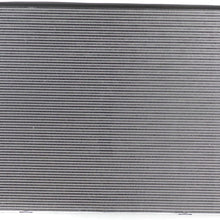Radiator - Cooling Direct For/Fit 13423 13-15 Volkswagen VW Beetle Convertible 1.8L 12-15 Beetle Coupe 1.8L Gas 12-17 Jetta/GLI Sedan Gas 1.8L Plastic Tank Aluminum Core