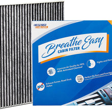Spearhead Premium Breathe Easy Cabin Filter, Up to 25% Longer Life w/Activated Carbon (BE-161)