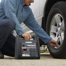DieHard 71688 1150 Peak Amp 12V Jump Starter with USB/12V Portable Power Ports and 100PSI Air Compressor