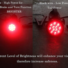 2 Red + 2 White 4" Round Led Stop Turn Tail Back-up Reverse Fog Lights Include Lights Grommet Plug for Truck Trailer RV - WE PAY YOUR SALES TAX