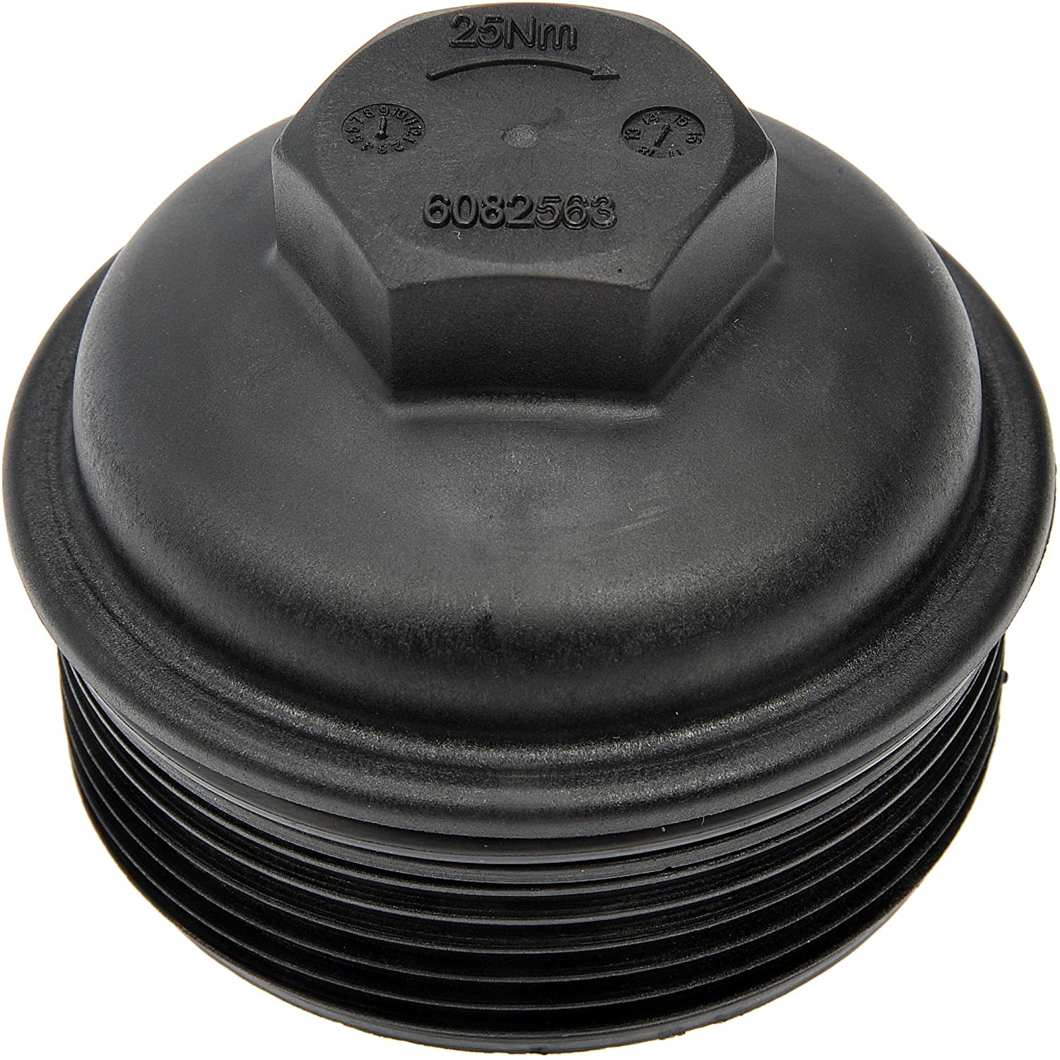 Dorman 917-003 Engine Oil Filter Cap for Select Models, Black