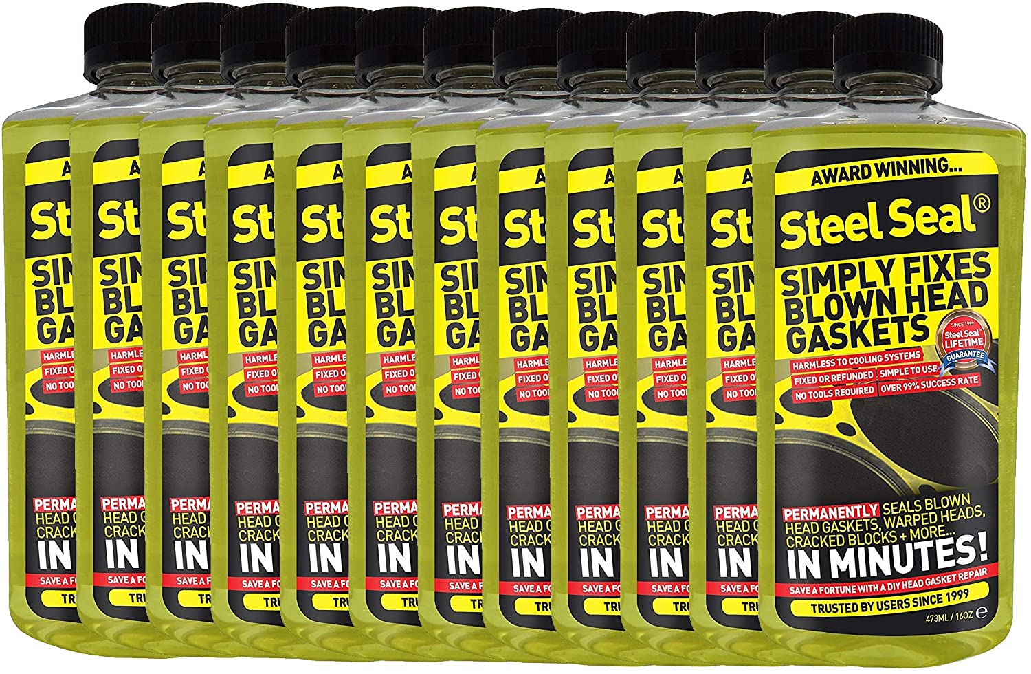 Steel Seal Head Gasket Sealer - Wholesale 12-Pack