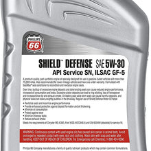 Phillips 66 1076564 Blend Motor (Shield Defense High Mileage Synthetic Oil 5W30-1 Quart), 32. Fluid_Ounces