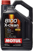 Motul (2051) 8100 X-Clean 5W-40 Synthetic Engine Oil, 5 Liter