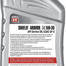 Phillips 66 1076996 Synthetic Oil (Shield Armor Fully 5W30-1 Quart), 32. Fluid_Ounces
