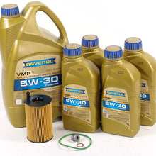 Blau J1A5112-G Motor Oil Change Kit - Compatible with 2014-16 Audi A7 w/ 6 Cylinder 3.0L TDI Diesel Engine
