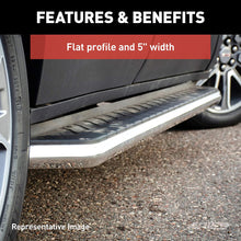ARIES 2051870 AeroTread 70-Inch Polished Stainless Steel SUV Running Boards, Brackets Sold Separately