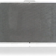 A/C Condenser - Pacific Best Inc For/Fit 3746 07-08 Chrysler Pacifica
