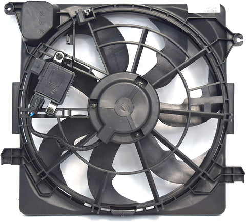 Sunbelt Radiator Cooling Fan Assembly For Hyundai Tucson HY3115154 Drop in Fitment