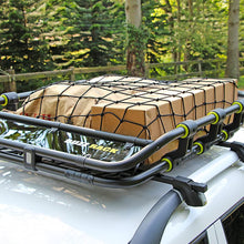 BUZZRACK Convoy / 52' x 41"x 8.5" Super Duty Roof Cargo Basket Luggage Carrier Rack with Wind Deflector