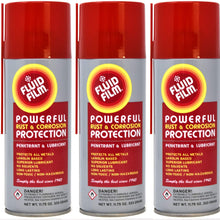 Fluid Film 11.75 oz. Spray 3-Pak, Spray can Extension Wand, Bonus Number 1 in Service Wallet Size Tissue Pack
