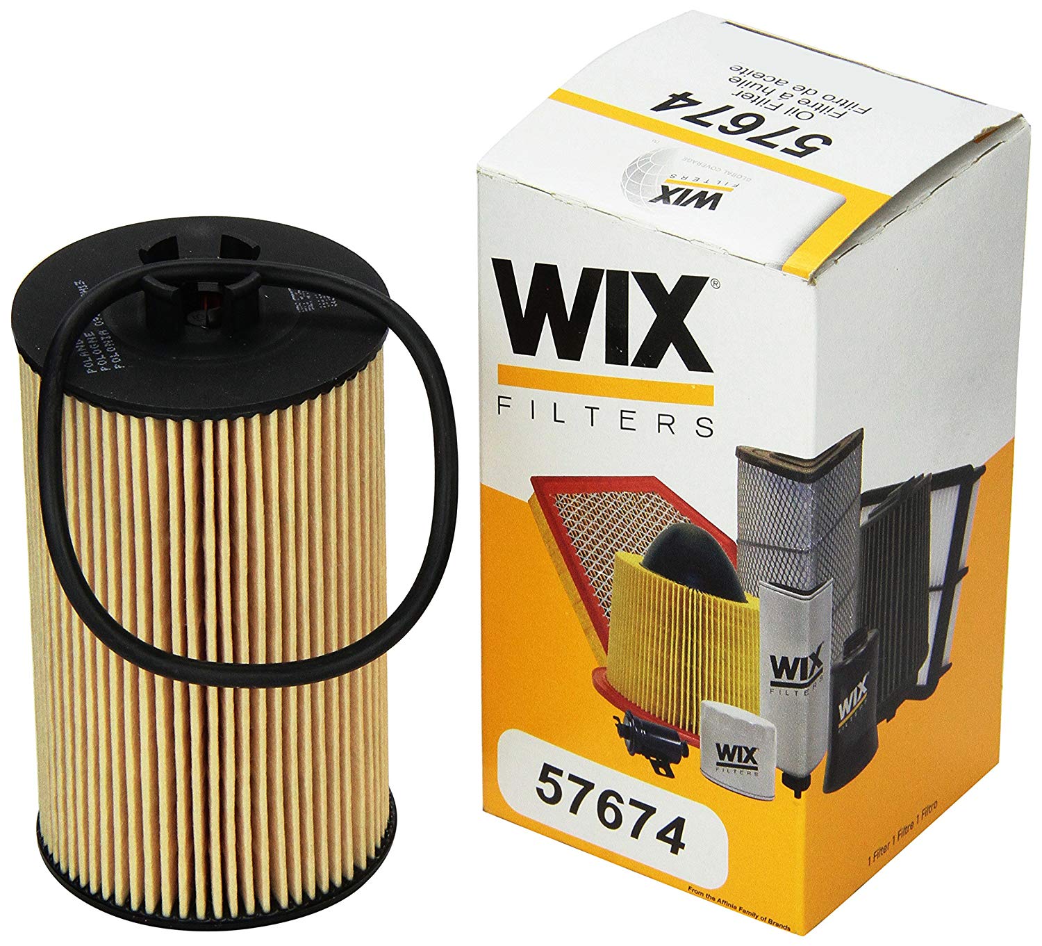 WIX Filters - 57674 Cartridge Lube Metal Free, Pack of 1