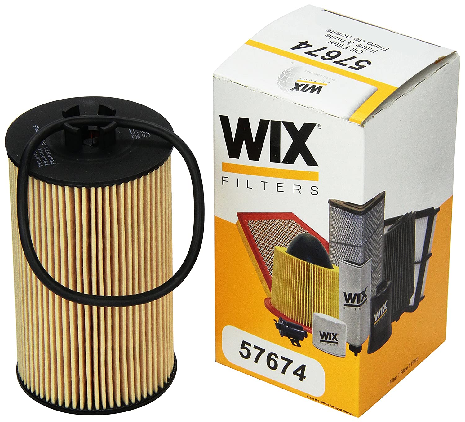 WIX Filters - 57674 Cartridge Lube Metal Free, Pack of 1