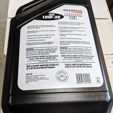 Generac - Motor Oil SAE 10W-30 5-Quart Bottle 0J5142