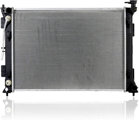 Radiator - Cooling Direct For/Fit 13603 16-20 Kia Optima 2.4L Plastic Tank Aluminum Core