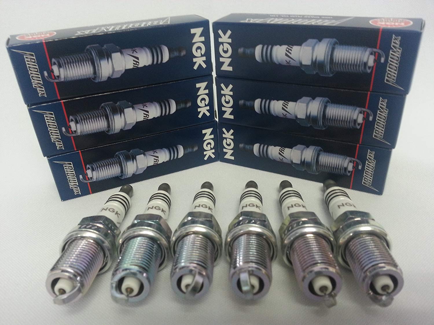 NGK 6619 Iridium Spark Plugs LFR6AIX-11 - 6 PCS *NEW*