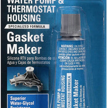 Permatex 22071 Water Pump and Thermostat RTV Silicone Gasket, 0.5 oz., 0.5 Ounce