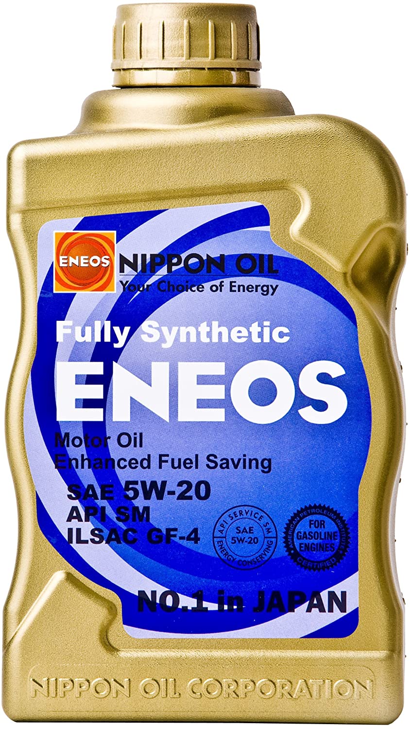 ENEOS 5w-20 QT Fully Synthetic Motor Oil - 1 Quart Bottle