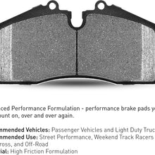 FRONT R1 Concepts Performance Sport Brake Pads 2115-0829-00
