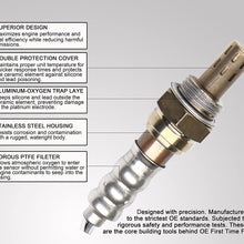 THEBIGDEALS 15284 Oxygen Sensor for Buick Cadillac GMC Chevy Sierra Silverado 1500 2500HD 3500 HD（Replaces# Bosch 15284 Denso 234-4668)