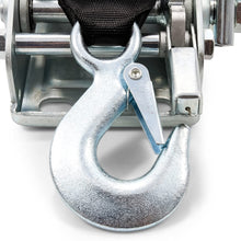Camco Heavy Duty Steel Marine Towing Winch- Corrosion Resistant | 1,2000 lb Capacity| Durable Gears Resist Wear & Tear| Resilient & UV Resistant 20’ Strap - (50001)