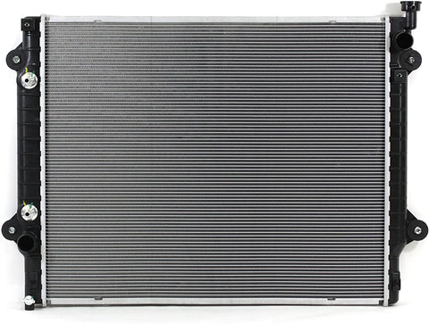 Radiator - Cooling Direct For/Fit 13563 16-20 Toyota Tacoma Automatic Transmission 2.7L Plastic Tank Aluminum Core