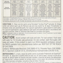 Permatex 19962-12PK Red Permanent Strength Threadlocker - 6 ml Tube, (Pack of 12)