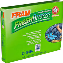 Fram Fresh Breeze - Filtro de aire para cabina Arm & Hammer Baking Soda, CF10374 para vehículos Dodge/Toyota