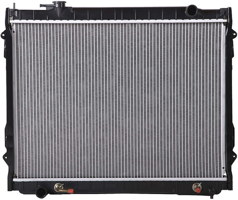 Lynol Cooling System Complete Aluminum Radiator Direct Replacement Compatible With 1995-2004 Tacoma Pickup Truck 2WD Core Height 18 11/16