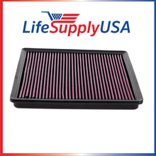 LifeSupplyUSA 10 Pack Replacement Air Filter Compatible with 2007-2017 Ford/Lincoln Truck Trucks and SUV V6/V8/V10 Filter