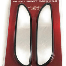 Blind Spot Mirrors. long design Car Mirror for blind side by Utopicar for traffic safety. Door mirrors for great rear view! [stick-on] (2 pack)