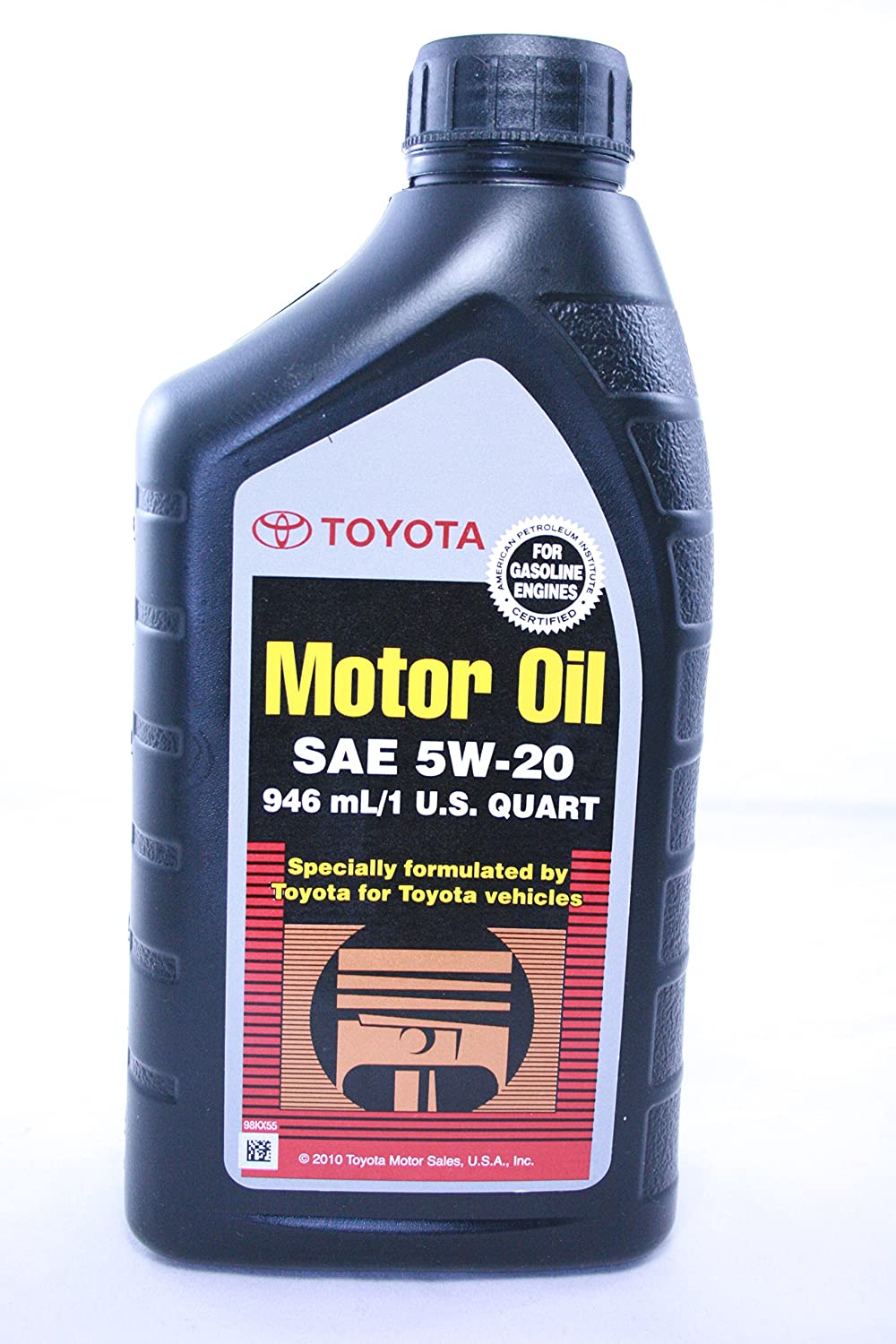 Toyota Genuine SAE 5W-20 946 ML Motor OIl 1 QUART (PACK OF 12)