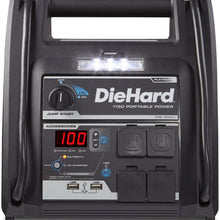 DieHard 71688 1150 Peak Amp 12V Jump Starter with USB/12V Portable Power Ports and 100PSI Air Compressor