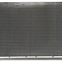 A/C Condenser - Pacific Best Inc For/Fit 3061 02-04 Infiniti I35 02-03 Nissan Maxima WITHOUT Receiver Dryer & Sensor