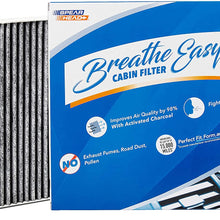 Spearhead Premium Breathe Easy Cabin Filter, Up to 25% Longer Life w/Activated Carbon (BE-161)