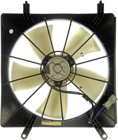 Dorman 620-232 Engine Cooling Fan Assembly for Select Honda Models, Black