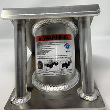 Wheel Chock 8", Part # WC-8-U, HD Lightweight Aluminum, Certified & Engineered, For Tires Up To 54", GVW Up To 40,000 lbs.
