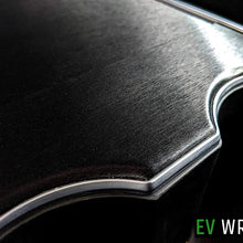 EV Wraps Tesla Model 3 / Model Y Center Console Wrap - Brushed Black Metallic