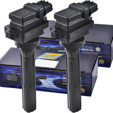 Set of 2 Herko B034 Ignition Coils For Suzuki L4 V6 1.8L 2.0L 2.5L 1998-2002