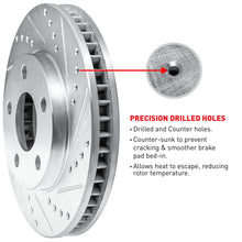 R1 Concepts CEDS10975 Eline Series Cross-Drilled Slotted Rotors And Ceramic Pads Kit - Front and Rear