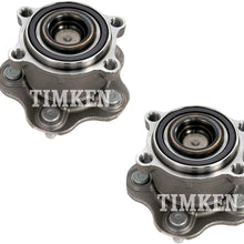 Pair Set of 2 Rear Timken Wheel Bearing & Hub Kit for Nissan Murano Quest FWD
